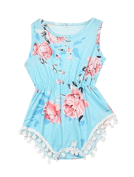 Blue Rose Mommy & Me Romper