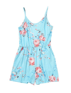 Blue Rose Mommy & Me Romper