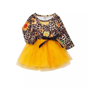 Isabella Sunflower Dress