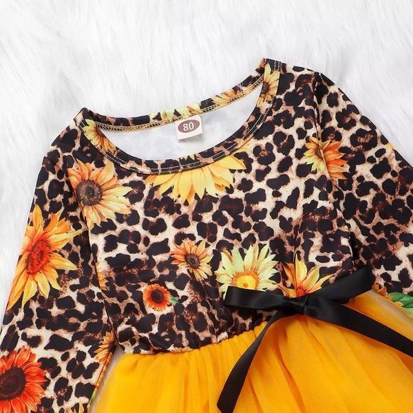 Isabella Sunflower Dress