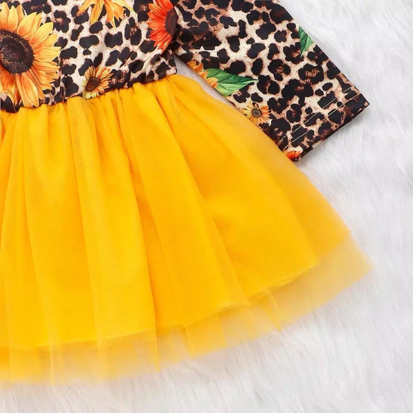 Isabella Sunflower Dress