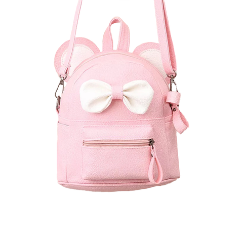 Pink Bow Backpack