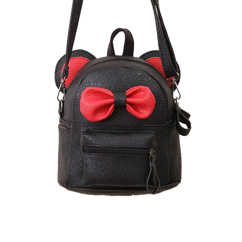 Black Bow Backpack