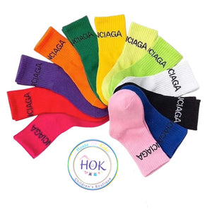 B Slouch Socks