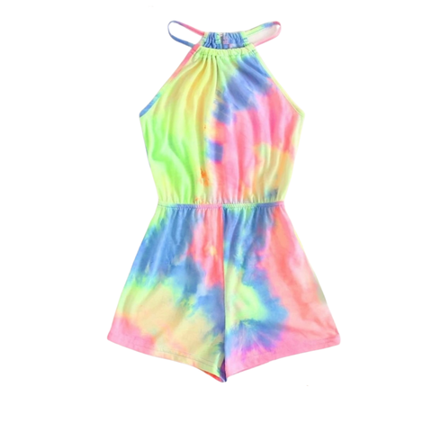 Summer Tie-dye Romper